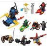 LELE 79261 non  MINI 8 GÓI bộ đồ chơi xếp lắp ráp ghép mô hình The  Ninjago Movie Ninja Lốc Xoáy