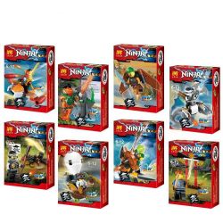LELE 79267 non  8 CẢNH NHỎ NHỎ bộ đồ chơi xếp lắp ráp ghép mô hình The  Ninjago Movie 海盗忍者人仔系列 Ninja Lốc Xoáy