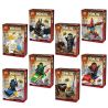 LELE 79267 non  8 CẢNH NHỎ NHỎ bộ đồ chơi xếp lắp ráp ghép mô hình The  Ninjago Movie 海盗忍者人仔系列 Ninja Lốc Xoáy