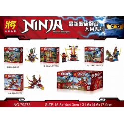 LELE 79273 non  NHÂN VẬT NHỎ bộ đồ chơi xếp lắp ráp ghép mô hình The  Ninjago Movie Ninja Lốc Xoáy 236 khối