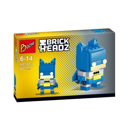 NOT  BATMAN & THE JOKER 41491 JISI 6801 6802 Kazi KY147-3 147-3 KY147-4 147-4 LOZ 1702 xếp lắp ráp ghép mô hình BATMAN & THE JOKER NGƯỜI DƠI BRICKHEAD VÀ Brickheadz Nhân Vật Đầu To 212 khối