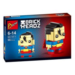 NOT  SUPERMAN & WONDER WOMAN 41490 JISI 6803 6804 Kazi KY147-1 147-1 KY147-2 147-2 LOZ 1701 xếp lắp ráp ghép mô hình SIÊU NHÂN & WONDER WOMAN NGƯỜI PHỤ NỮ KỲ DIỆU Brickheadz Nhân Vật Đầu To 220 khối