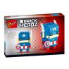 NOT  IRON MAN & CAPTAIN AMERICA 41492 JISI 6805 6806 Kazi KY147-6 147-6 KY147-7 147-7 xếp lắp ráp ghép mô hình NGƯỜI SẮT & ĐỘI TRƯỞNG MỸ Brickheadz Nhân Vật Đầu To 184 khối
