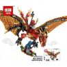 LEPIN 39012 non  NGỌN LỬA TIANTONG. bộ đồ chơi xếp lắp ráp ghép mô hình The  Ninjago Movie Ninja Lốc Xoáy