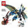 LEPIN 39013 non  NGỌN LỬA BĂNG DARK IRON DRAGON bộ đồ chơi xếp lắp ráp ghép mô hình The  Ninjago Movie Ninja Lốc Xoáy