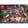 LELE 31054 non  CADE RED MECH OF NINJAGO bộ đồ chơi xếp lắp ráp ghép mô hình The  Ninjago Movie Ninja Lốc Xoáy 289 khối