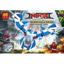 LELE 31055 non  ĐỘI NINJA SẤM SÉT bộ đồ chơi xếp lắp ráp ghép mô hình The  Ninjago Movie Ninja Lốc Xoáy 233 khối