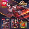 LEPIN 03041A 03041B 03041C 03041D 03041E 03041F non  KING OF GLORY MINIFIGURE SÁU TRONG MỘT bộ đồ chơi xếp lắp ráp ghép mô hình King Of Glory Hegemony Game Liên Quân 33 khối