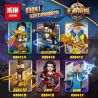LEPIN 03041A 03041B 03041C 03041D 03041E 03041F non  KING OF GLORY MINIFIGURE SÁU TRONG MỘT bộ đồ chơi xếp lắp ráp ghép mô hình King Of Glory Hegemony Game Liên Quân 33 khối