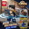 LEPIN 03041A 03041B 03041C 03041D 03041E 03041F non  KING OF GLORY MINIFIGURE SÁU TRONG MỘT bộ đồ chơi xếp lắp ráp ghép mô hình King Of Glory Hegemony Game Liên Quân 33 khối