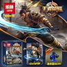 LEPIN 03041A 03041B 03041C 03041D 03041E 03041F non  KING OF GLORY MINIFIGURE SÁU TRONG MỘT bộ đồ chơi xếp lắp ráp ghép mô hình King Of Glory Hegemony Game Liên Quân 33 khối