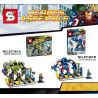 SHENG YUAN SY SY361A 361A SY361B 361B SY361 non  HULK MECH ĐỘI MỸ ĐẤU VỚI ULTRON bộ đồ chơi xếp lắp ráp ghép mô hình Super Heroes Siêu Nhân Anh Hùng 234 khối