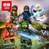 LEPIN 03044A 03044B 03044C 03044D 03044E 03044F non  PHANTOM NINJA MINIFIGURE CẢNH NHỎ SÁU TRONG MỘT bộ đồ chơi xếp lắp ráp ghép mô hình The  Ninjago Movie Ninja Lốc Xoáy 37 khối