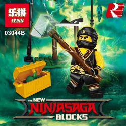 LEPIN 03044A 03044B 03044C 03044D 03044E 03044F non  PHANTOM NINJA MINIFIGURE CẢNH NHỎ SÁU TRONG MỘT bộ đồ chơi xếp lắp ráp ghép mô hình The  Ninjago Movie Ninja Lốc Xoáy 37 khối