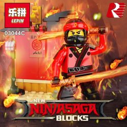 LEPIN 03044A 03044B 03044C 03044D 03044E 03044F non  PHANTOM NINJA MINIFIGURE CẢNH NHỎ SÁU TRONG MỘT bộ đồ chơi xếp lắp ráp ghép mô hình The  Ninjago Movie Ninja Lốc Xoáy 37 khối