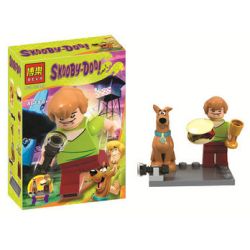 Bela 10449 Lari 10449 non  CẢNH THU NHỎ bộ đồ chơi xếp lắp ráp ghép mô hình Scooby-Doo Chú Chó Sợ Ma