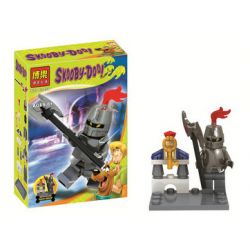 Bela 10454 Lari 10454 non  CẢNH THU NHỎ bộ đồ chơi xếp lắp ráp ghép mô hình Scooby-Doo Chú Chó Sợ Ma
