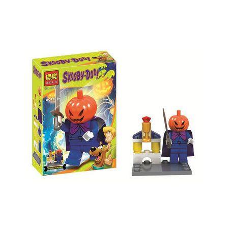 Bela 10458 Lari 10458 non  CẢNH THU NHỎ bộ đồ chơi xếp lắp ráp ghép mô hình Scooby-Doo Chú Chó Sợ Ma