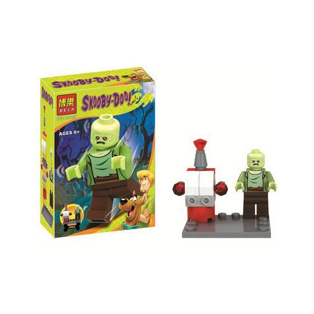 Bela 10459 Lari 10459 non  CẢNH THU NHỎ bộ đồ chơi xếp lắp ráp ghép mô hình Scooby-Doo Chú Chó Sợ Ma
