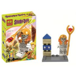 Bela 10460 Lari 10460 non  CẢNH THU NHỎ bộ đồ chơi xếp lắp ráp ghép mô hình Scooby-Doo Chú Chó Sợ Ma