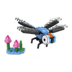 Kazi KY80021-2 80021-2 non  CHUỒN NHỎ HẠNH PHÚC bộ đồ chơi xếp lắp ráp ghép mô hình Insect Series Côn Trùng 74 khối