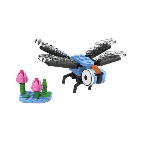 Kazi KY80021-2 80021-2 non  CHUỒN NHỎ HẠNH PHÚC bộ đồ chơi xếp lắp ráp ghép mô hình Insect Series Côn Trùng 74 khối