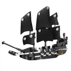 LEPIN 03058A non  NGỌC TRAI ĐEN bộ đồ chơi xếp lắp ráp ghép mô hình Pirates Of The Caribbean Cướp Biển Vùng Caribe 279 khối