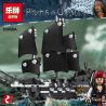 LEPIN 03058A non  NGỌC TRAI ĐEN bộ đồ chơi xếp lắp ráp ghép mô hình Pirates Of The Caribbean Cướp Biển Vùng Caribe 279 khối