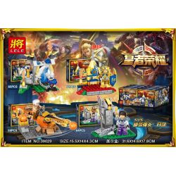 LELE 39029 non  MINIFIGURE CẢNH BỐN TRONG MỘT bộ đồ chơi xếp lắp ráp ghép mô hình King Of Glory Hegemony Game Liên Quân 531 khối