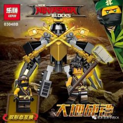 LEPIN 03048B non  CHIẾN TRƯỜNG CỦA TRÁI ĐẤT bộ đồ chơi xếp lắp ráp ghép mô hình The  Ninjago Movie Ninja Lốc Xoáy 83 khối