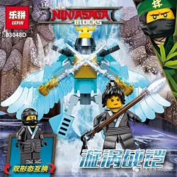 LEPIN 03048D non  XOÁY NƯỚC bộ đồ chơi xếp lắp ráp ghép mô hình The  Ninjago Movie Ninja Lốc Xoáy 81 khối