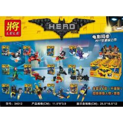 LELE 34012 non  BATMAN SERIES MINIFIGURE 12 MÔ HÌNH bộ đồ chơi xếp lắp ráp ghép mô hình Super Heroes Siêu Nhân Anh Hùng