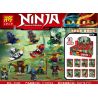 LELE 31030 non  8 CẢNH NHỎ NHỎ bộ đồ chơi xếp lắp ráp ghép mô hình The  Ninjago Movie Ninja Lốc Xoáy