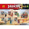 LELE 79340 non  XE ĐẠP MINI 6 KIỂU bộ đồ chơi xếp lắp ráp ghép mô hình The  Ninjago Movie Ninja Lốc Xoáy