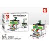 SEMBO WEKKI VIGGI SD6604 6604 non  711 CỬA HÀNG TIỆN LỢI bộ đồ chơi xếp lắp ráp ghép mô hình Mini Modular SEMBO BLOCK 711 Đường Phố Thu Nhỏ 89 khối
