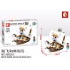 SEMBO SD6205 6205 SHENG YUAN SY SY961A 961A non  LUFFY VÀ MERLEY bộ đồ chơi xếp lắp ráp ghép mô hình One Piece SEMBO BLOCK Đảo Hải Tặc 139 khối