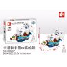 SEMBO SD6207 6207 SHENG YUAN SY SY961C 961C non  THUYỀN TRƯỞNG VÀ TÀU CỦA TRUNG TƯỚNG CAP bộ đồ chơi xếp lắp ráp ghép mô hình One Piece SEMBO BLOCK Đảo Hải Tặc 168 khối