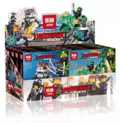 LEPIN 03052A 03052B 03052C 03052D non  NINJA MECHA 4 LOẠI bộ đồ chơi xếp lắp ráp ghép mô hình The  Ninjago Movie THE NEW NINJASAGA BLOCKS Ninja Lốc Xoáy 128 khối