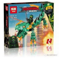 LEPIN 03052A 03052B 03052C 03052D non  NINJA MECHA 4 LOẠI bộ đồ chơi xếp lắp ráp ghép mô hình The  Ninjago Movie THE NEW NINJASAGA BLOCKS Ninja Lốc Xoáy 128 khối