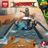 LEPIN 03052A 03052B 03052C 03052D non  NINJA MECHA 4 LOẠI bộ đồ chơi xếp lắp ráp ghép mô hình The  Ninjago Movie THE NEW NINJASAGA BLOCKS Ninja Lốc Xoáy 128 khối