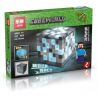 LEPIN 03046A 03046B 03046C 03046D non  ĐÈN CỦA THỢ MỎ PHÁT SÁNG bộ đồ chơi xếp lắp ráp ghép mô hình Minecraft CUBE WORLD Game Xây Dựng 245 khối