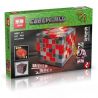 LEPIN 03046A 03046B 03046C 03046D non  ĐÈN CỦA THỢ MỎ PHÁT SÁNG bộ đồ chơi xếp lắp ráp ghép mô hình Minecraft CUBE WORLD Game Xây Dựng 245 khối