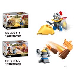 SEMBO WEKKI VIGGI SD3001 3001 non  TRIBE GLORY NETHER 12 MẶT HÀNG bộ đồ chơi xếp lắp ráp ghép mô hình Chronicles Of The Ghostly Tribe GHOST TRIBES Bộ Tộc Ma 198 khối