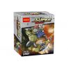 JISI 0281 non  KOBE HAIKE. bộ đồ chơi xếp lắp ráp ghép mô hình Super Heroes GLADIATOR HULK Siêu Nhân Anh Hùng