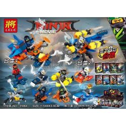 LELE 31064 non  8 LOẠI XE MINIFIGURE CÓ THỂ PHÙ HỢP bộ đồ chơi xếp lắp ráp ghép mô hình The  Ninjago Movie THE NINJA MOVIE Ninja Lốc Xoáy