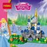 JISI 70212 non  CÔ BÉ LỌ LEM bộ đồ chơi xếp lắp ráp ghép mô hình Disney Princess PRINCESS CINDERELLA Công Chúa 152 khối