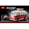 Decool 22015 2220 22059 Jisi 22015 2220 22059 non  VOLKSWAGEN T1. bộ đồ chơi xếp lắp ráp ghép mô hình Mini Racing Pacemaker Đua Xe Mini 73 khối