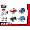 Decool 22015 2220 22059 Jisi 22015 2220 22059 non  VOLKSWAGEN T1. bộ đồ chơi xếp lắp ráp ghép mô hình Mini Racing Pacemaker Đua Xe Mini 73 khối