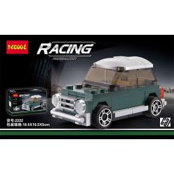 Decool 22017 2222 22060 Jisi 22017 2222 22060 SEMBO 607202A non  BMW MINI. bộ đồ chơi xếp lắp ráp ghép mô hình Mini Racing Pacemaker Đua Xe Mini 62 khối