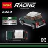 Decool 22017 2222 22060 Jisi 22017 2222 22060 SEMBO 607202A non  BMW MINI. bộ đồ chơi xếp lắp ráp ghép mô hình Mini Racing Pacemaker Đua Xe Mini 62 khối